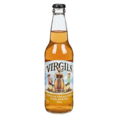 Virgil's Soda Vanilla Cream 12x355mL