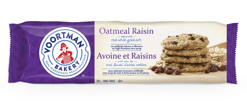 Voortman Cookies Oatmeal Raisin 12x350g