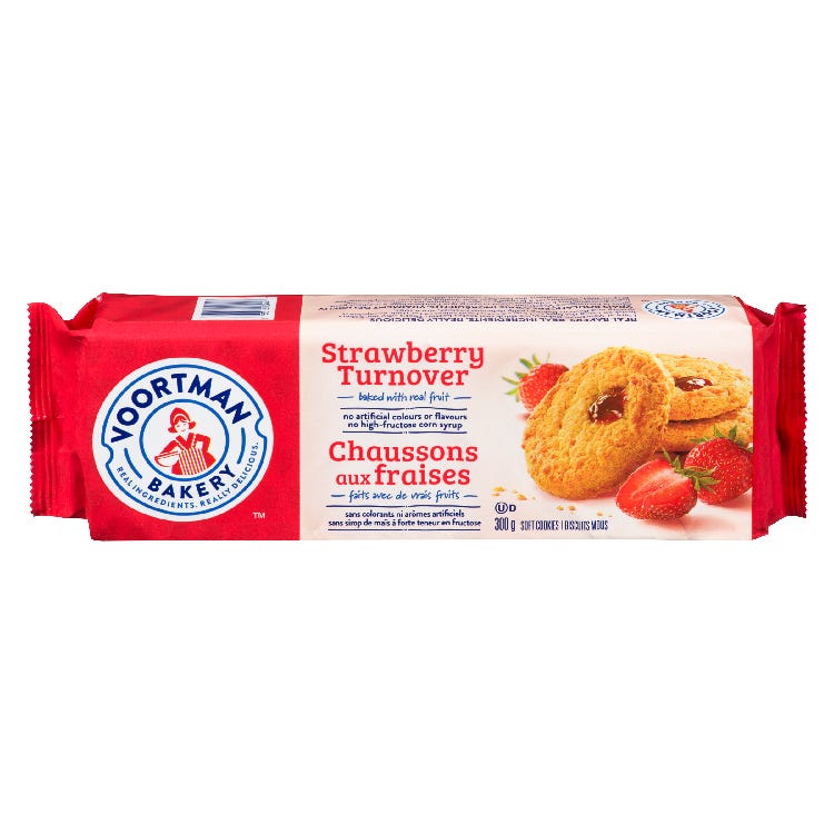 Voortman Turnover Strawberry ea/300g