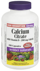 Webber Calcium Citrate 180's