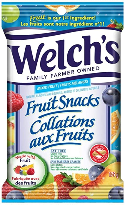 Welch's Fruit Snacks Mixed Fruit 12x140gr