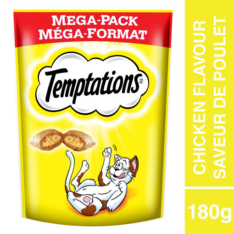 Whiskas Cat Treats - Temptations Chicken 10x180gr