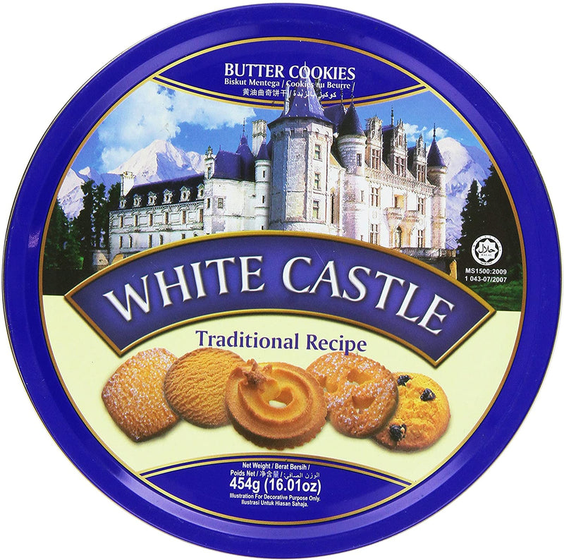 White Castle Danish Butter Cookies  ea/454gr