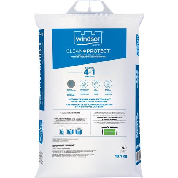 Windsor Salt - Crystal Plus (Pellets) 18.1 kg/bag