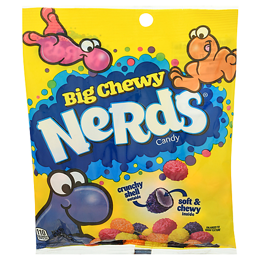 Wonka Nerds Big Chewy Bag 12x99g