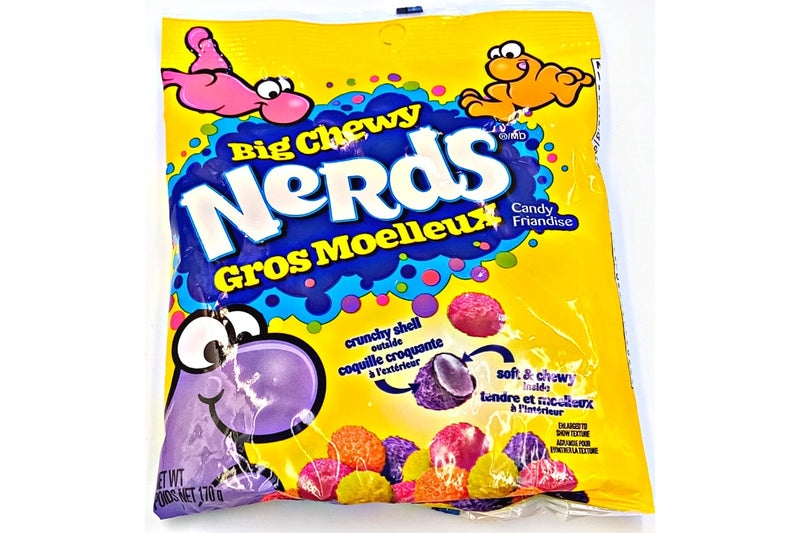 Wonka Nerds Big Chewy Bag ea/170g