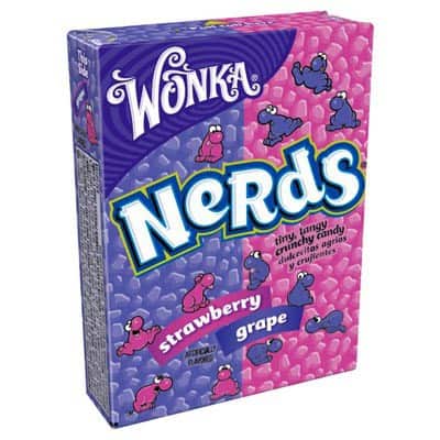 Wonka Nerds Grape / Strawberry 24x47g