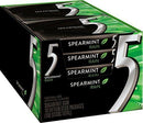 Wrigley's "5" Rain Spearmint 15pc 10/bx