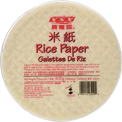 Y&Y Rice Paper 22x400gr