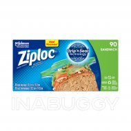Ziploc Sandwich Bags  ea/90pk