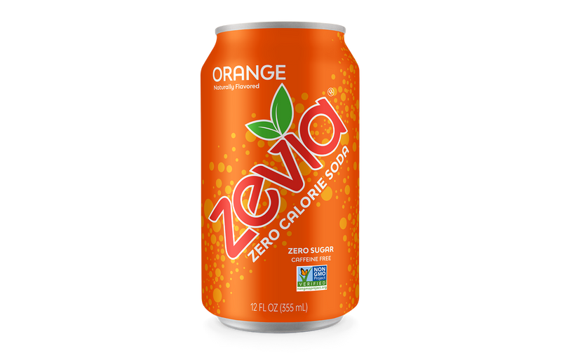 Zevia Soda Orange 4x6x355mL
