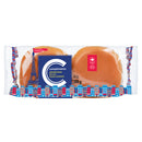 Compliments Hamburger Brioche Buns 200gr 18x4pk