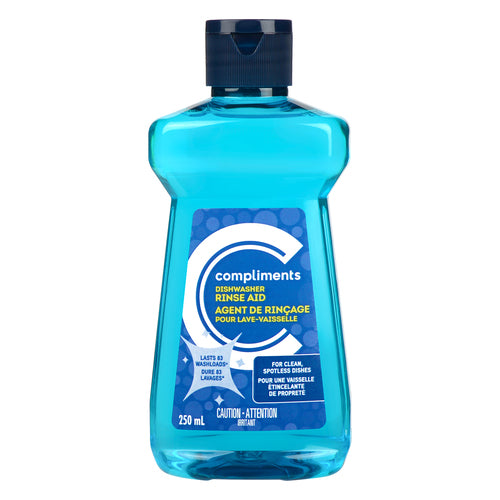 Compliments Rinse Agent Dishwashing 8x250ml