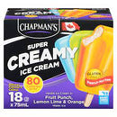 Chapmans Ice Cream Bar - Creamy Asst. 6x(18x75ml)/cs