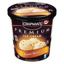 Chapmans Ice Cream Prem - Butter Pecan  4x2 lt