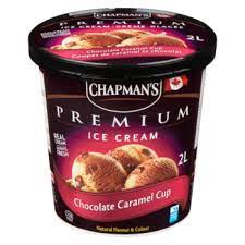 Chapmans Ice Cream Prem - Choc PB Cup  4x2 lt