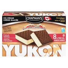 Chapmans Ice Cream Sandwich - Yukon Moose 6x(8x150ml)/cs