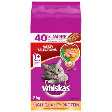 Whiskas Cat Food Dry - Meaty Selection Chicken 5x2kg