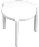 Touch Pizza Prop Stand HD 3 Leg White