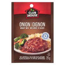 Club House Gravy Mix - Onion  ea/25gr