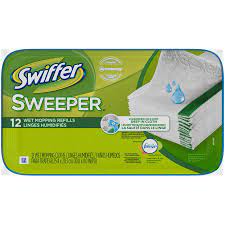 Swiffer Wet Cloth Disposable  12x12