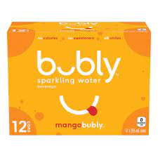 Bubly Sparkling Water - Coconut Pineapple 12x355ml
