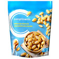 Compliments Peanuts No Salt  12x600gr