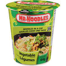 Mr. Noodles (Cup) - Vegetable 12x70gr