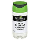 McCormicks Spice - Cream of Tartar  12x68gr