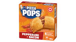 Pillsbury Pizza Pops - Pep & Bacon  ea/380gr