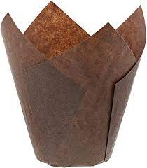 Tulip Baking Cups Brown 12x200's