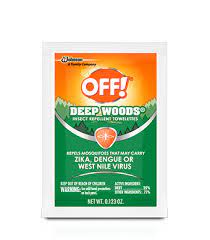 Deep Woods Off Wipes 8x10pk