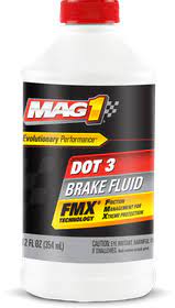 MAG 1 Brake Fluid DOT 3 ea/355mL
