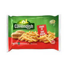 Cavendish Classic Fries - Straight Cut 12x1Kg