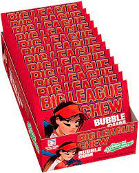 Big League Chew Gum Strawberry 12x60g