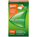 Nicorette Fresh Fruit 4mg  ea/30's