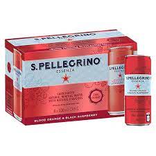 San Pellegrino Blood Orange Blk Rasp Water 3/8x330ml