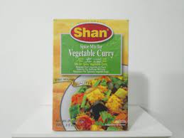 Shan Vegetable Curry Mix 6x100gr