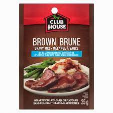 Club House Gravy Mix - Brown Low Sodium  18x25gr