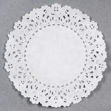 Doilies - White 5"  1000/bx