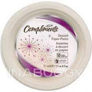 Compliments Paper Plates 6.75" 12x50/cs