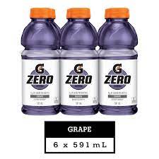 Gatorade Zero Grape 4x6x591mL