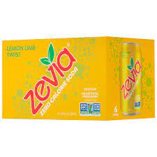 Zevia Soda Lemon Lime Twist  4x6x235ml