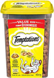 Whiskas Cat Treats - Temptations Chicken  454gr