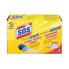 SOS Soap Pads 4/pkg
