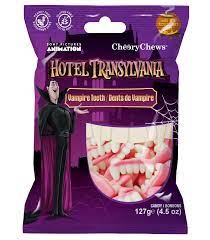 Cheery Chews Hotel Transylvania Vampire Teeth ea/170g