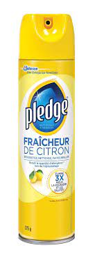 Pledge Furniture Polish Lemon 12x275gr