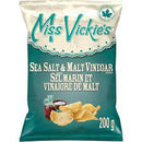 Miss Vickies Chips Sea Salt & Malt Vinegar  18x200gr