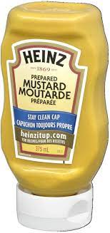 Heinz Mustard Plastic Squeeze 12x380mL