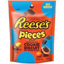 Hershey Pouch Reese Pieces w/Chocolate Cookie ea/170g